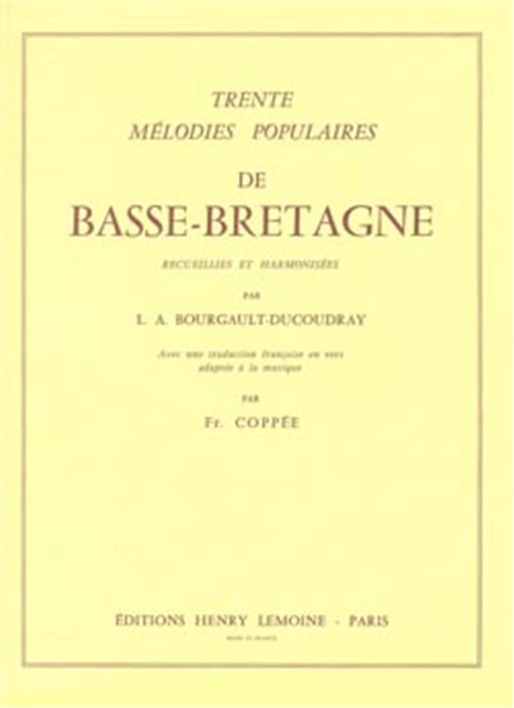 Mélodies de Basse-Bretagne (30)